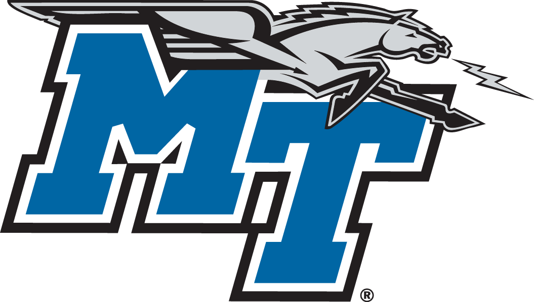 Middle Tennessee Blue Raiders decals